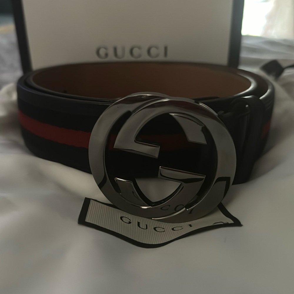 Men’s authentic Gucci belt